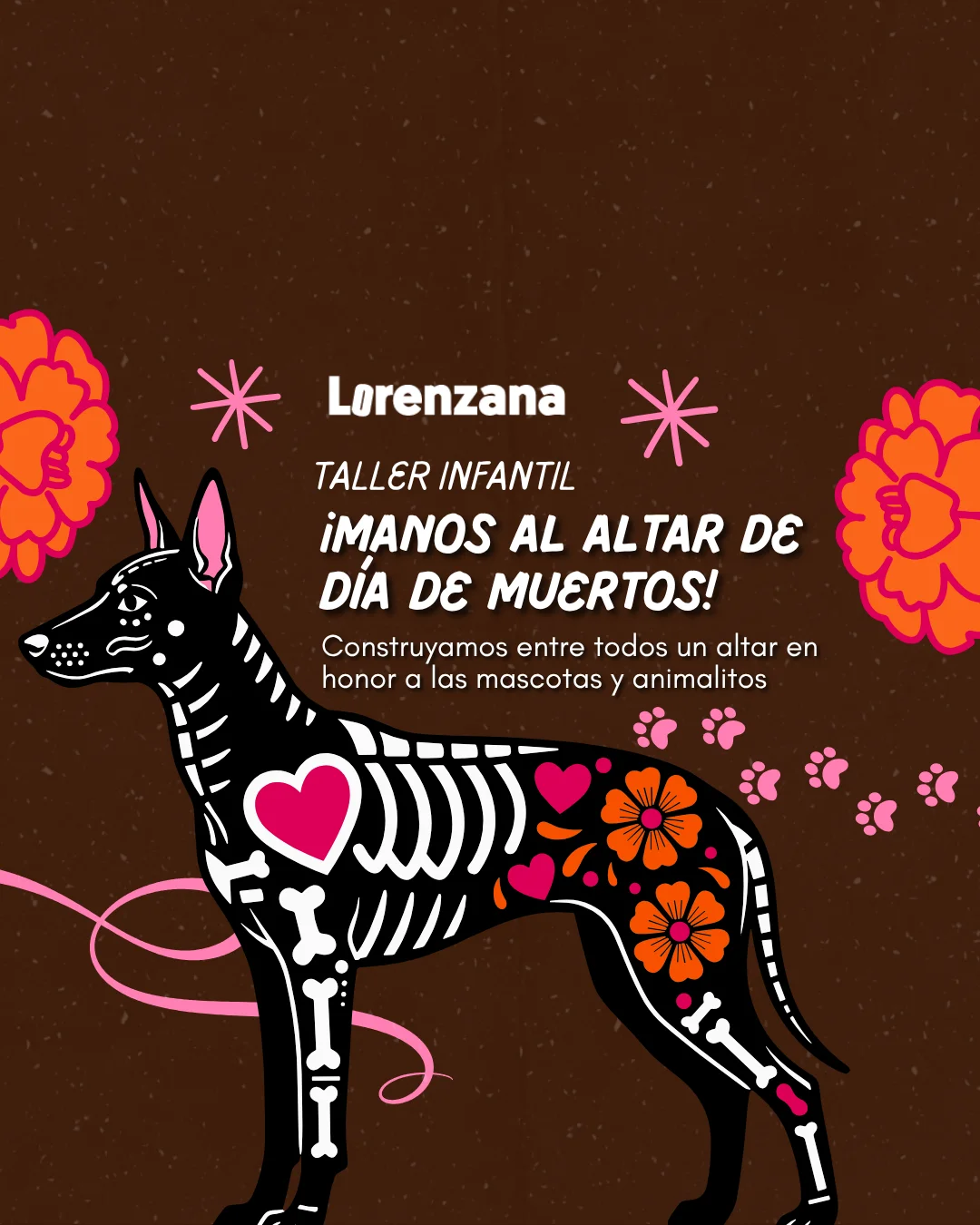¡Manos al Altar de Día de muertos! - Taller infantil 6 a 10 años